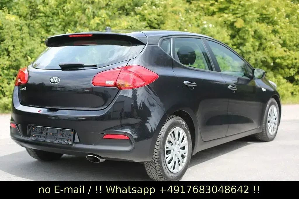 Gebraucht Kia Ceed 99 PS (72 kW) 2013 Schwarz Kleinwagen