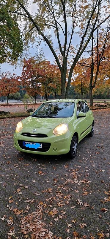 Grün Gebraucht 2011 Nissan Micra Kleinwagen | 4.300 € (Fairer Preis) - Bild 1/4