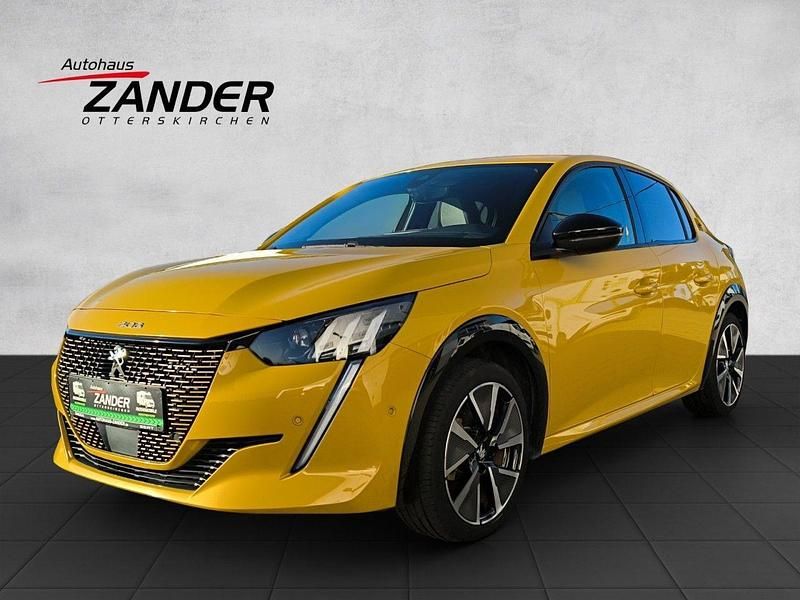 Gelb faro Gebraucht 2020 Peugeot e-208 GT Kleinwagen | 14.990 € (Guter Preis) - Bild 1/4
