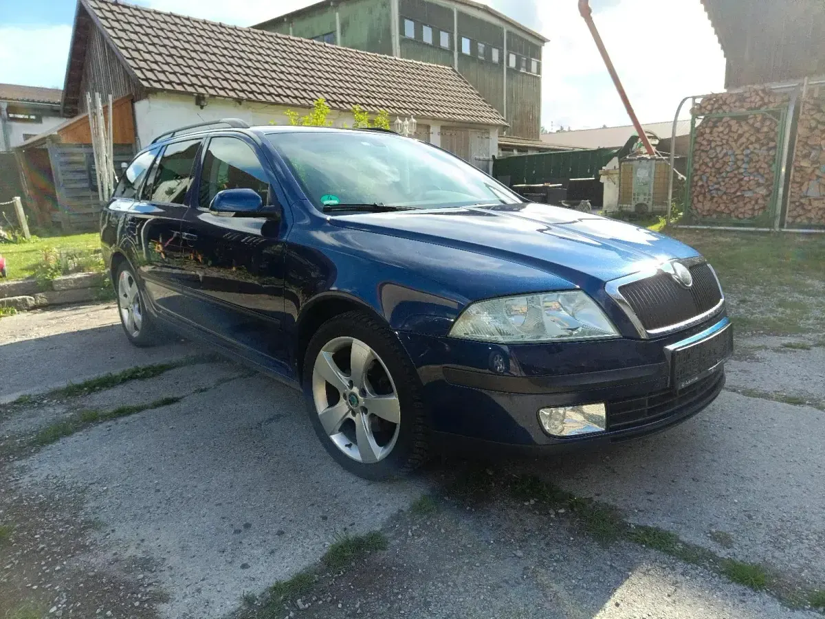 Usata Skoda Octavia 150 CV (110 kW) 2008 Blu Station wagon