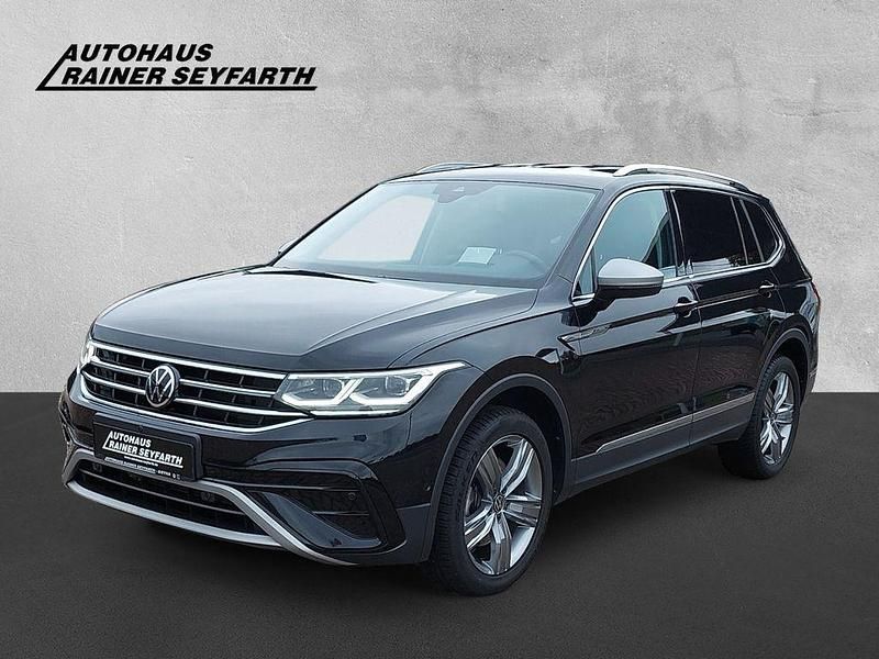 Schwarz Gebraucht 2022 VW Tiguan Allspace Elegance SUV | 34.990 € (Fairer Preis) - Bild 1/4