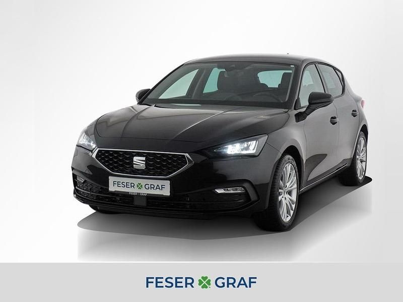Midnight schwarz metallic Gebraucht 2025 Seat Leon Style Limousine | 23.480 € (Fairer Preis) - Bild 1/4