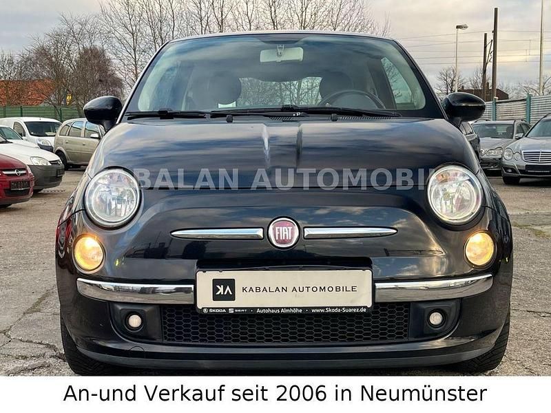 Gebraucht Fiat 500 Lounge 69 PS (50 kW) 2012 Schwarz Kleinwagen