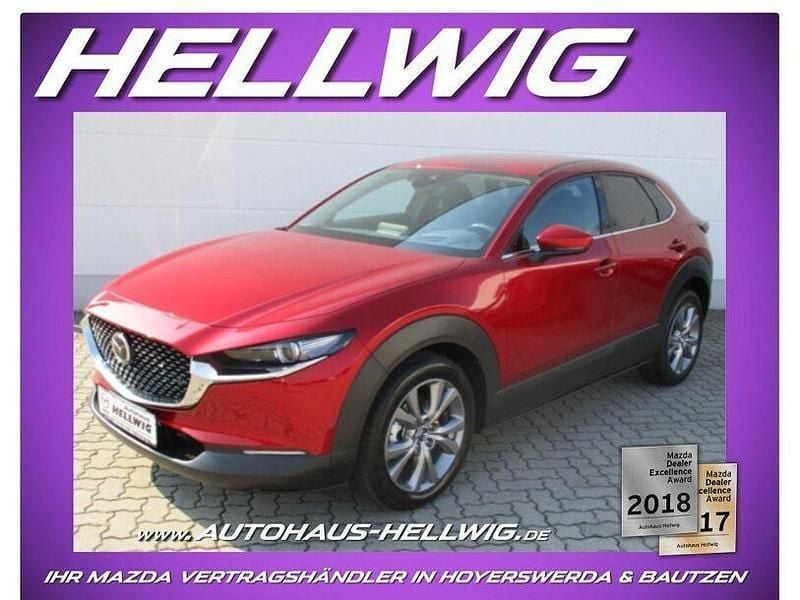 Gebraucht Mazda CX-30 Selection 122 PS (89 kW) 2019 Soul red crystal metallic (metallic) SUV