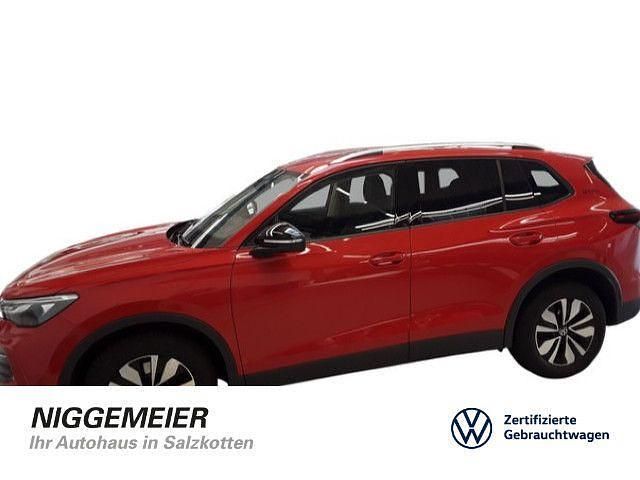 Persimmon red metallic Gebraucht 2024 VW Tiguan Goal SUV | 41.790 € (Etwas zu teuer) - Bild 1/4