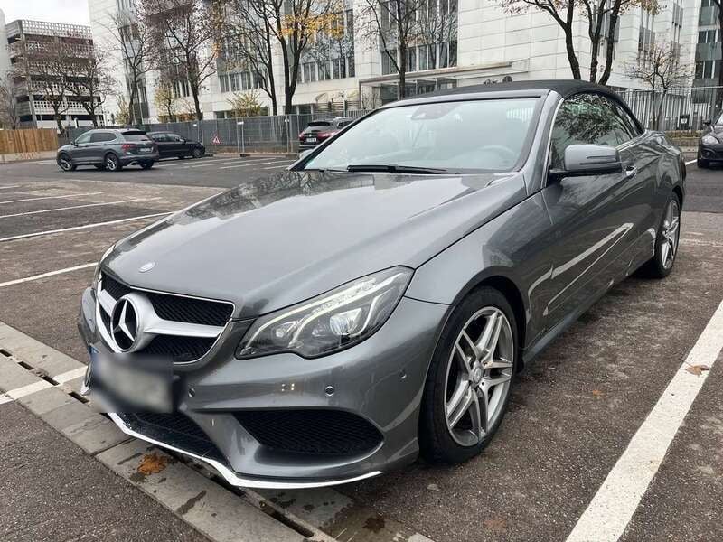 Grau Gebraucht 2016 Mercedes E400 Sport Edition Cabrio | 26.900 € (Guter Preis) - Bild 1/4