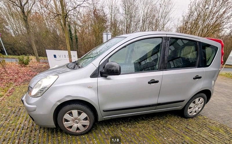 Gebraucht Nissan Note 88 PS (64 kW) 2009 Silber Kleinwagen