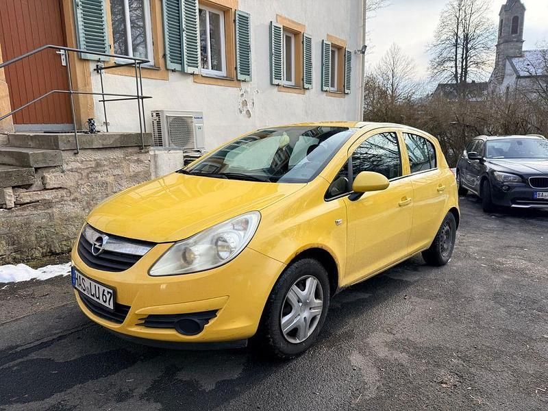 Gebraucht Opel Corsa 60 PS (44 kW) 2008 Gelb Kleinwagen