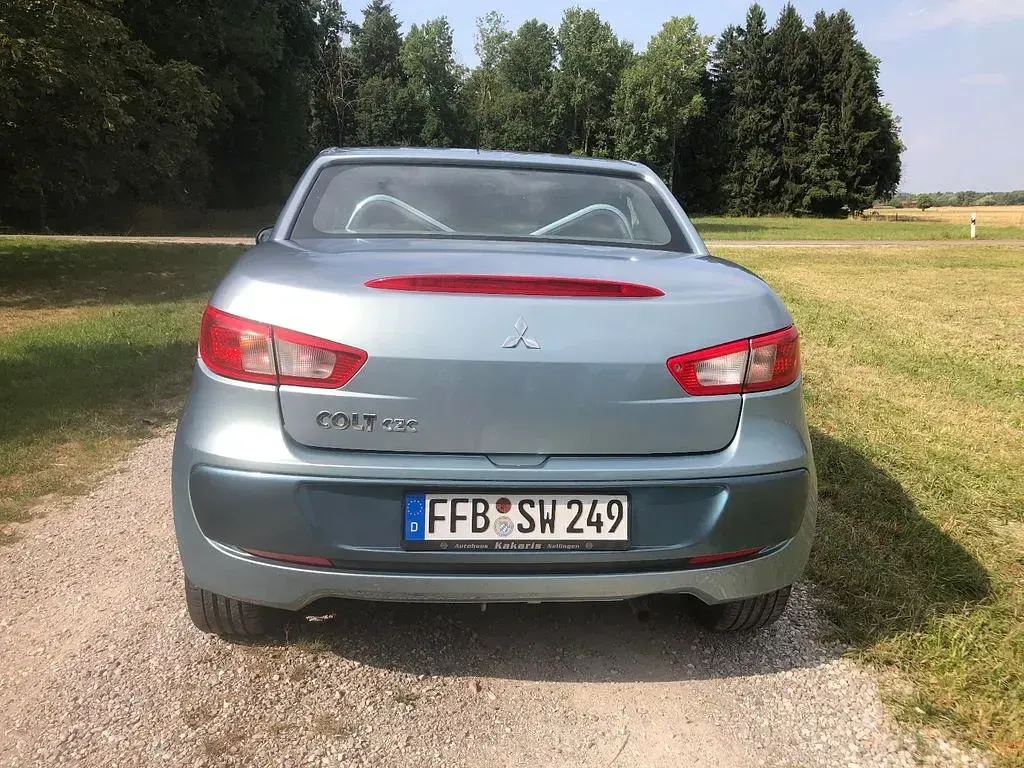 Gebraucht Mitsubishi Colt Invite 109 PS (80 kW) 2006 Blau Cabrio