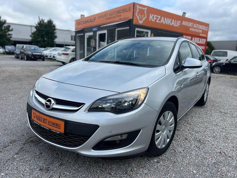 Silber Gebraucht 2015 Opel Astra Edition Kombi | 4.990 € (Fairer Preis) - Bild 1/4