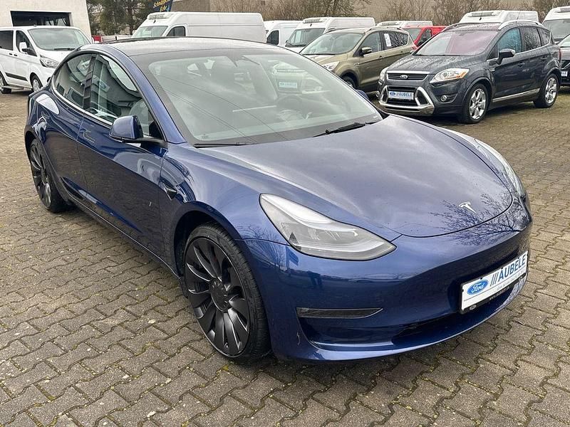 Gebraucht Tesla Model 3 Performance 377 kW (513 PS) 2023 Blau Limousine