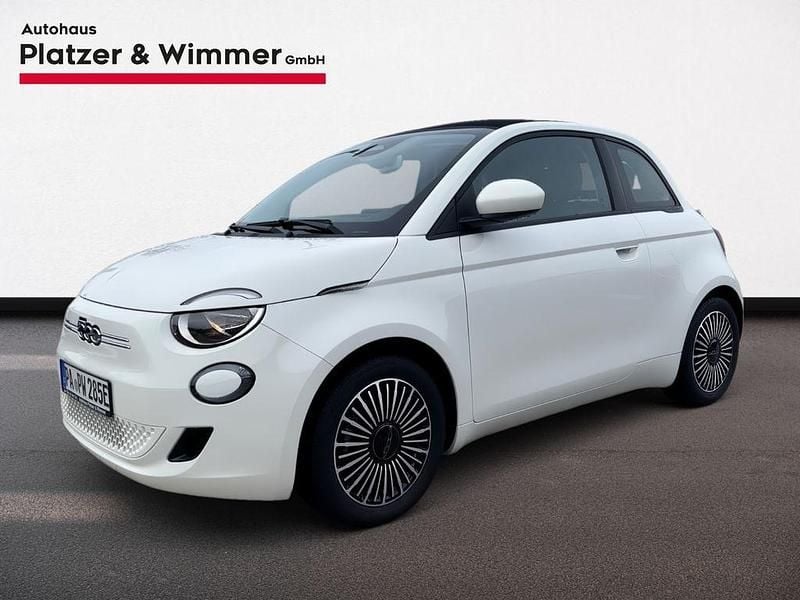 Gebraucht Fiat 500e Icon 86 kW (118 PS) 2022 Arktis weiß) (weiss Cabrio