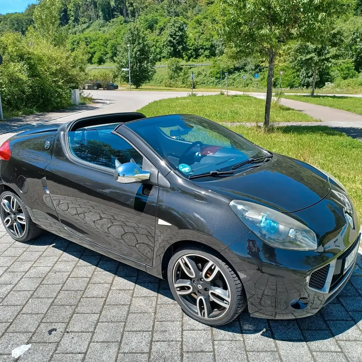 Gebraucht Renault Wind 102 PS (75 kW) 2012 Schwarz Cabrio