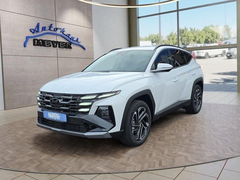 Atlas white Neu 2025 Hyundai Tucson SUV | 33.710 € (Superpreis) - Bild 1/4