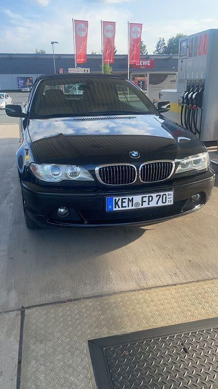 Schwarz Gebraucht 2005 BMW 320 Cabriolet Cabrio | 4.500 € (Superpreis) - Bild 1/4