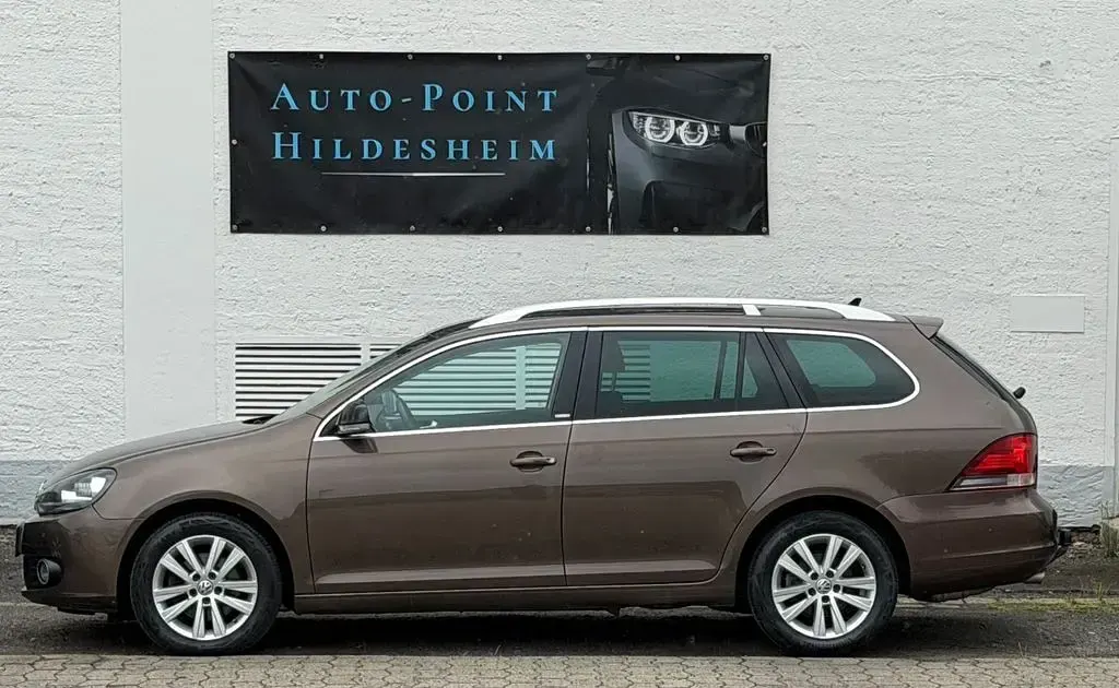 Gebraucht VW Golf VI Style 122 PS (89 kW) 2011 Braun Kleinwagen