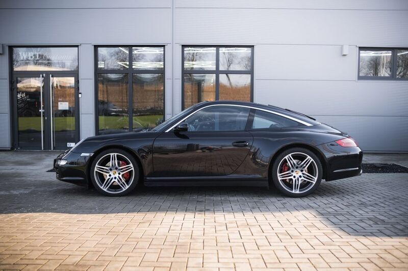 Basaltschwarzmetallic Gebraucht 2008 Porsche 911 Targa 4S Cabrio | 67.900 € (Teuer) - Bild 1/4