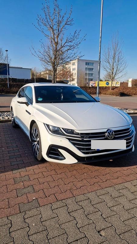Gebraucht VW Arteon R-line 200 PS (147 kW) 2021 Weiß Kombi