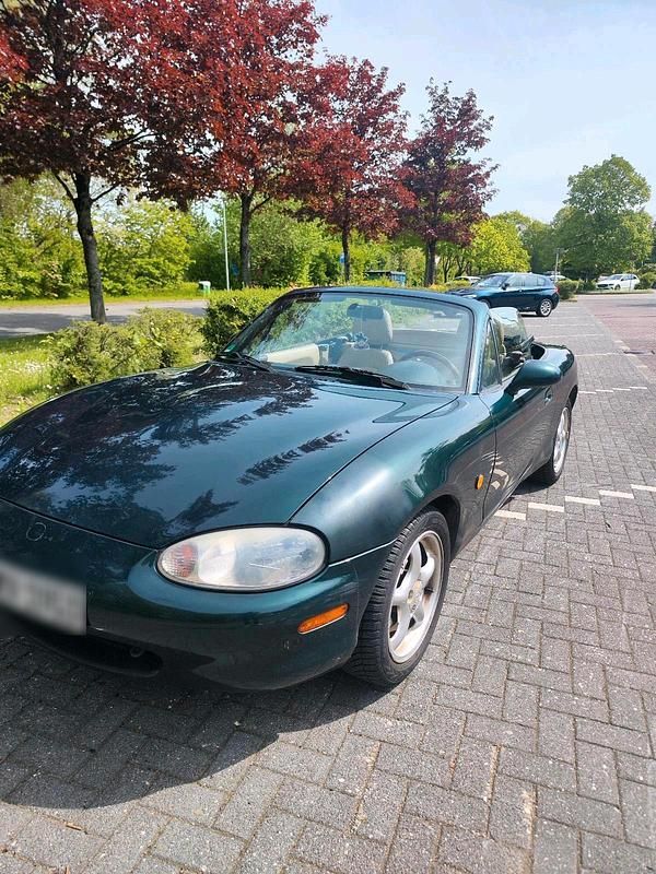 Second-hand Mazda MX5 140 CP (102 kW) 2000 Verde Cabrio