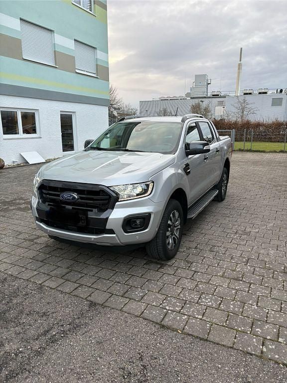 Silber Gebraucht 2022 Ford Ranger Wildtrack Abholung | 33.250 € (Superpreis) - Bild 1/3