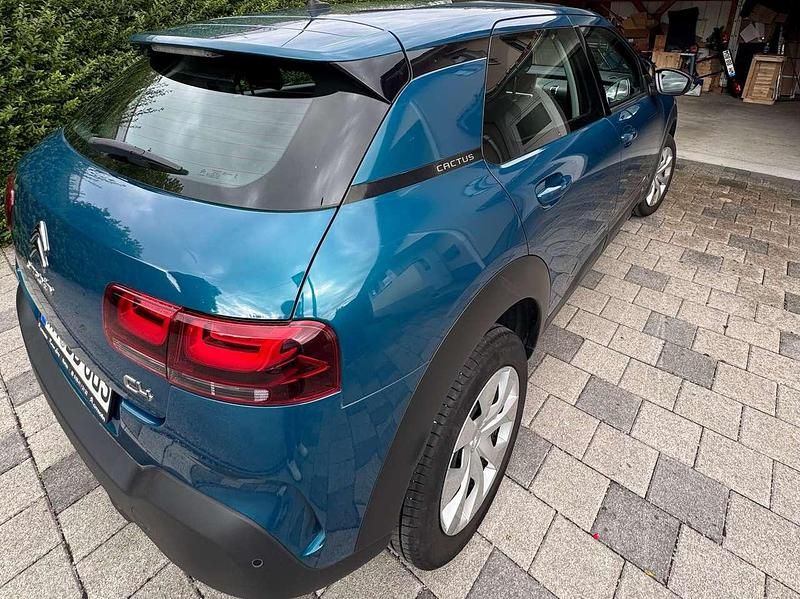 Blau Gebraucht 2019 Citroën C4 Cactus PureTech Kleinwagen | 12.200 € (Fairer Preis) - Bild 1/4