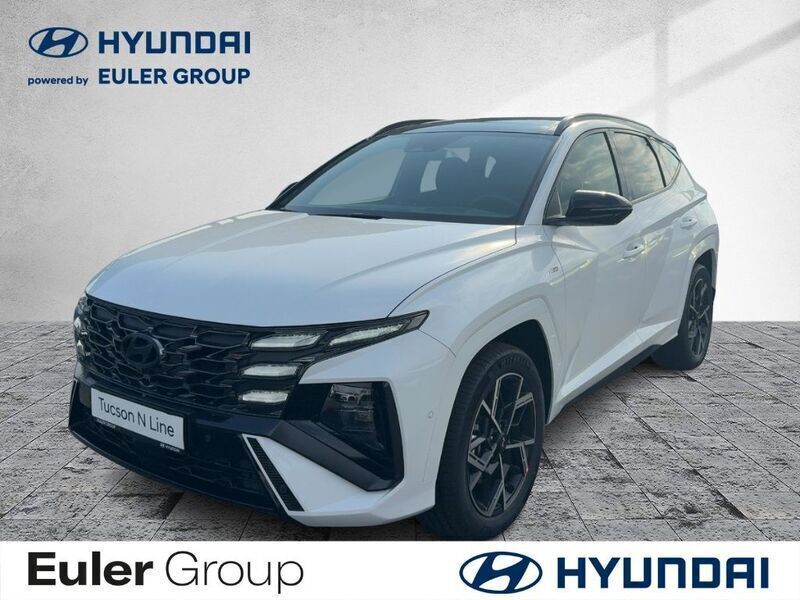 Weiss Gebraucht 2025 Hyundai Tucson N Line SUV | 44.690 € (Teuer) - Bild 1/4