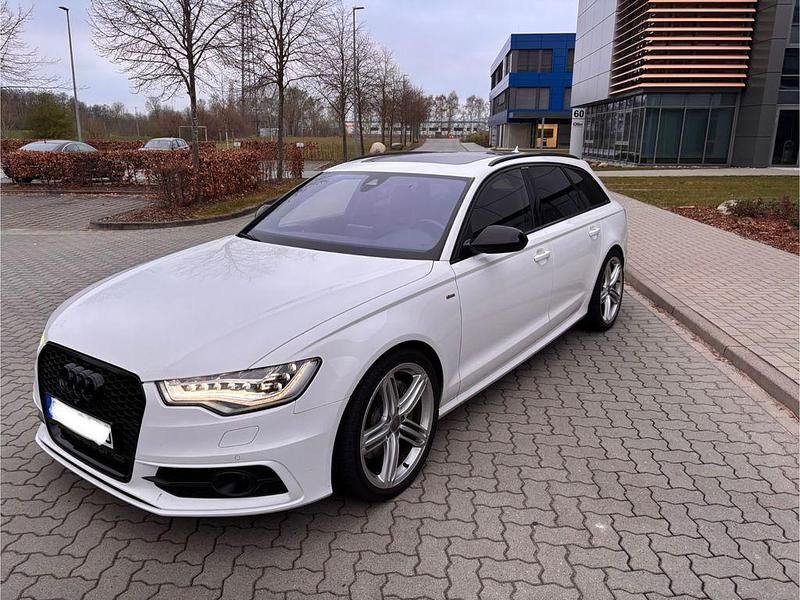 Weiß Gebraucht 2013 Audi A6 S-Line Limousine | 19.900 € (Teuer) - Bild 1/4