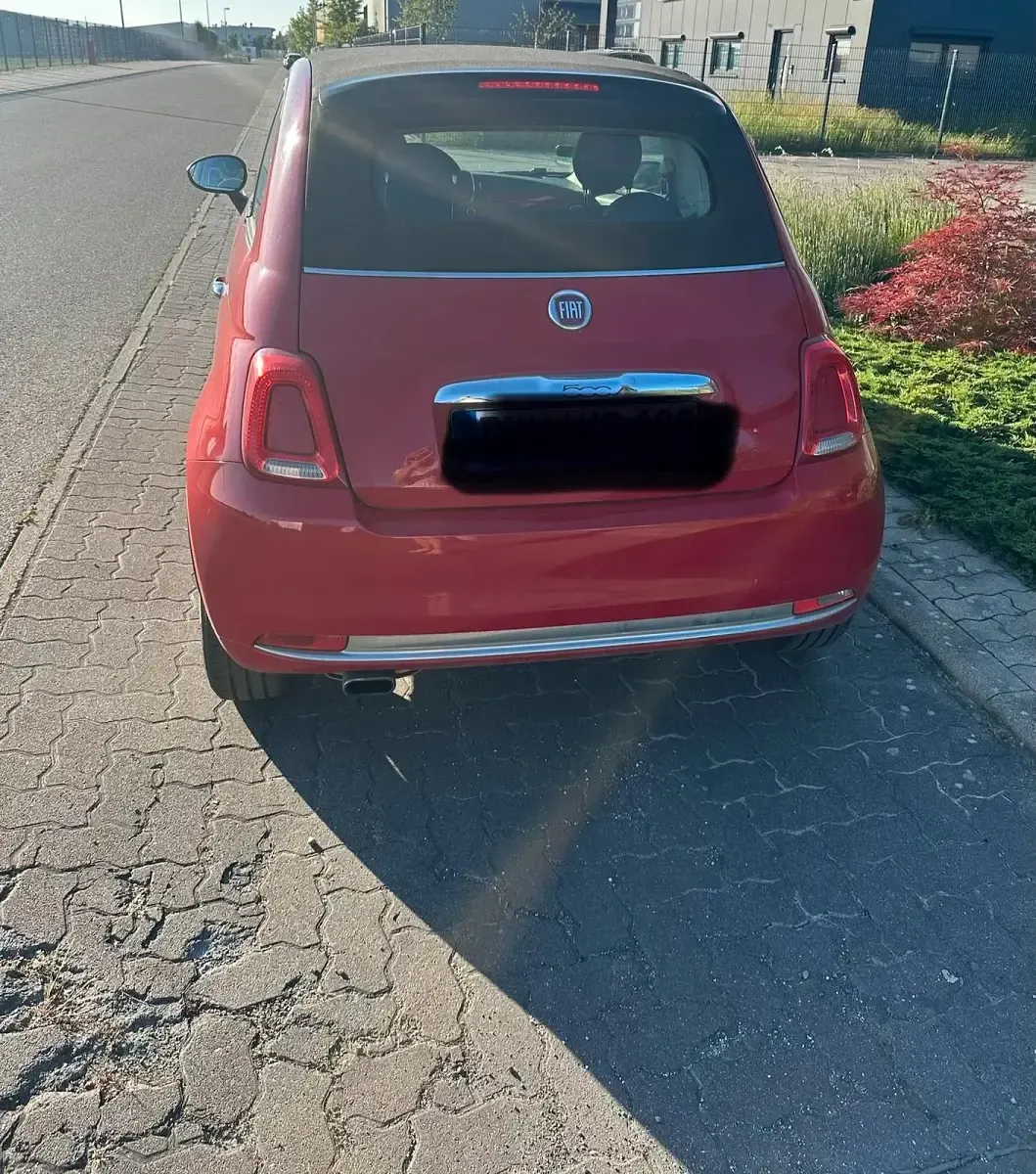 Gebraucht Fiat 500C 69 PS (50 kW) 2017 Rot Cabrio