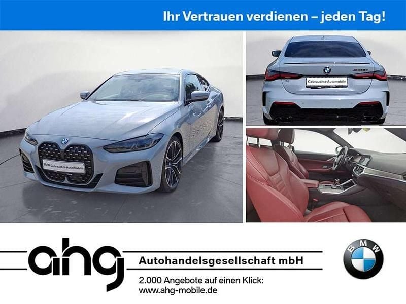 Grau Gebraucht 2022 BMW M440 Sport Line Limousine | 46.620 € (Guter Preis) - Bild 1/4