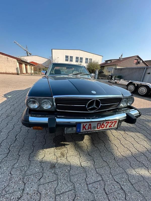 Gebraucht Mercedes SL380 163 PS (119 kW) 1985 Blau Cabrio