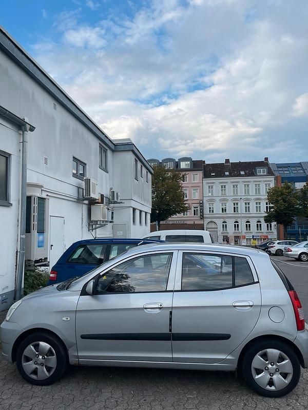 Gebraucht Kia Picanto 2007 Silber Kleinwagen
