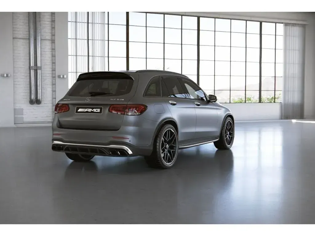 Gebraucht Mercedes GLC63 AMG AMG 510 PS (375 kW) 2021 Grau designo selenitgrau magno SUV