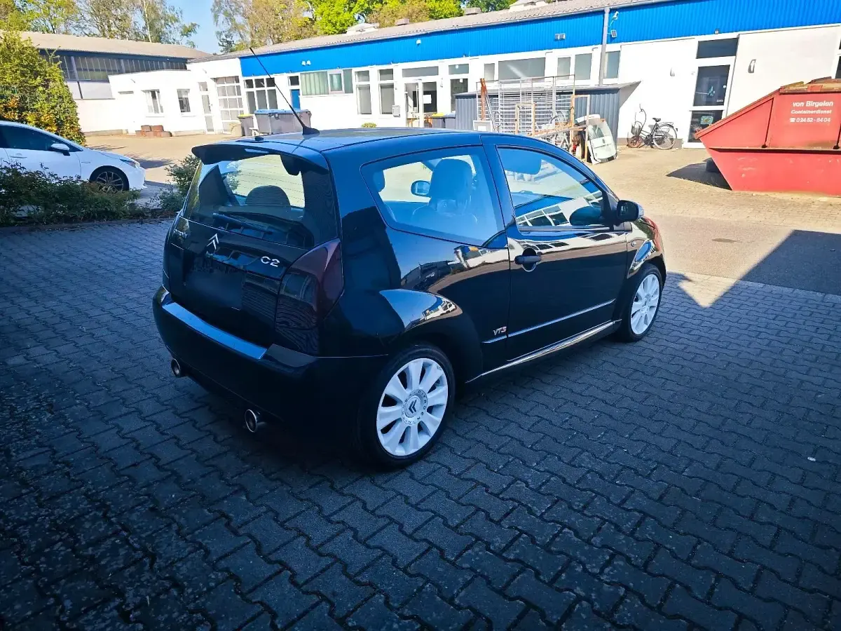 Gebraucht Citroën C2 122 PS (89 kW) 2007 Schwarz Kleinwagen