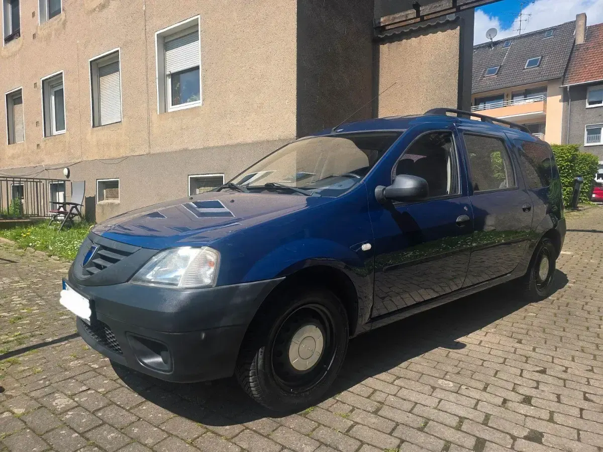 Gebraucht Dacia Logan MCV 75 PS (55 kW) 2008 Blau Kombi