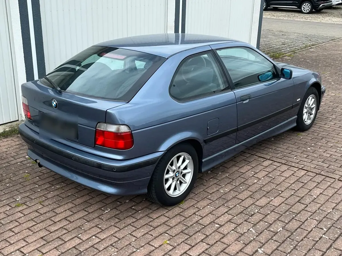 Gebraucht BMW 316 Compact Comfort Edition 105 PS (77 kW) 2000 Blau Kleinwagen