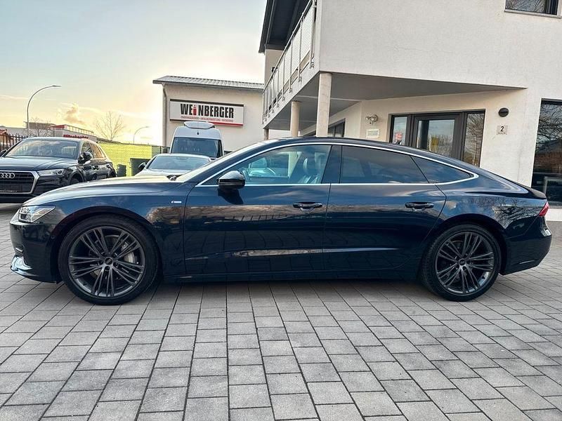 Gebraucht Audi A7 Sportback S-Line 265 PS (194 kW) 2023 Blau Kleinwagen