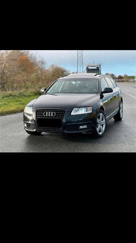 Schwarz Gebraucht 2011 Audi A6 Kombi | 9.099 € (Fairer Preis) - Bild 1/4