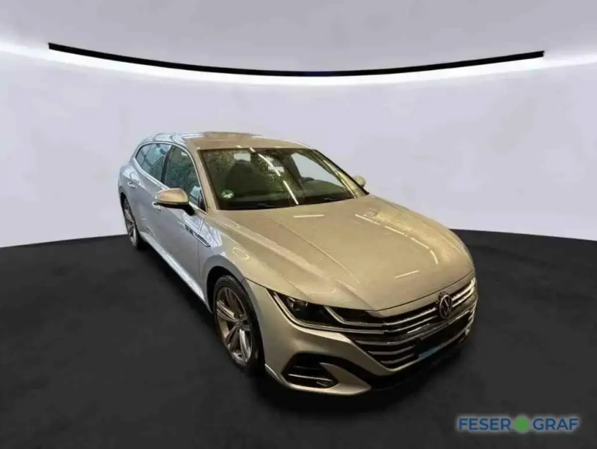 Gebraucht VW Arteon R-line 200 PS (147 kW) 2022 Pyritsilber metallic Kombi