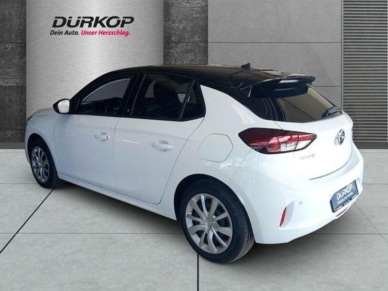 Gebraucht Opel Corsa-e Edition 100 kW (136 PS) 2021 Jade weiss/arktis weiss Kleinwagen