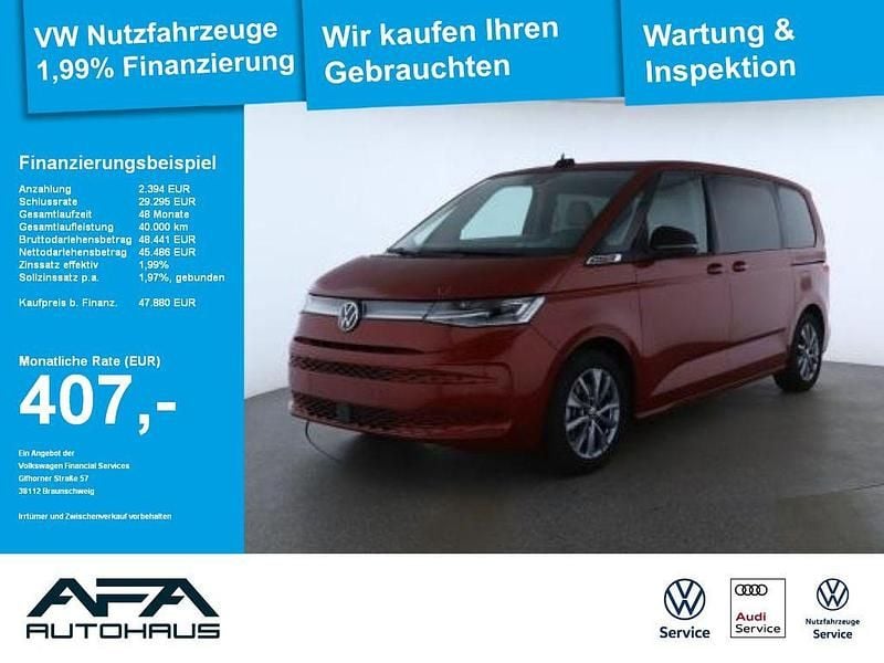 Gebraucht VW Multivan Life 150 PS (110 kW) 2024 Rot Van