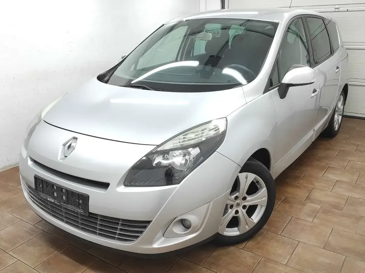 Gebraucht Renault Scénic III 131 PS (96 kW) 2010 Platingrau Van / Kleinbus