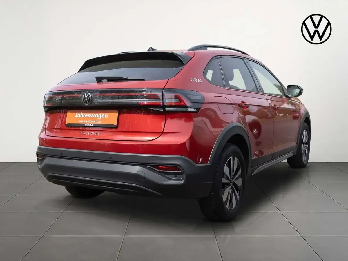Gebraucht VW Taigo Goal 95 PS (69 kW) 2025 Rot SUV