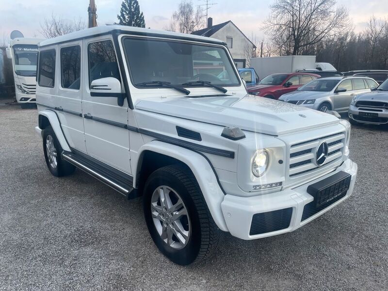 Weiß Gebraucht 2018 Mercedes G500 SUV | 63.000 € - Bild 1/4