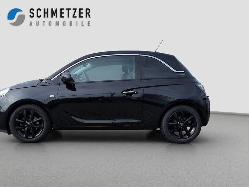 Gebraucht Opel Adam Glam 87 PS (63 kW) 2018 Schwarz Kleinwagen