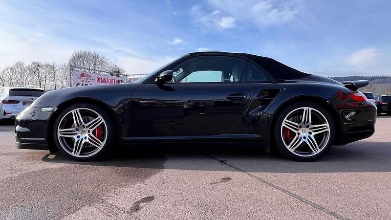 Gebraucht Porsche 911 Turbo Cabriolet 480 PS (353 kW) 2009 Schwarz Cabrio
