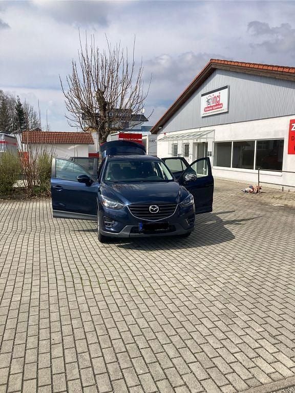 Blau Gebraucht 2015 Mazda CX-5 SUV | 9.290 € (Superpreis) - Bild 1/4