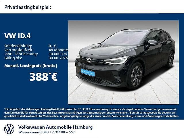Grenadillschwarz metallic Gebraucht 2023 VW ID.4 Pro Performance SUV | 35.333 € (Teuer) - Bild 1/2
