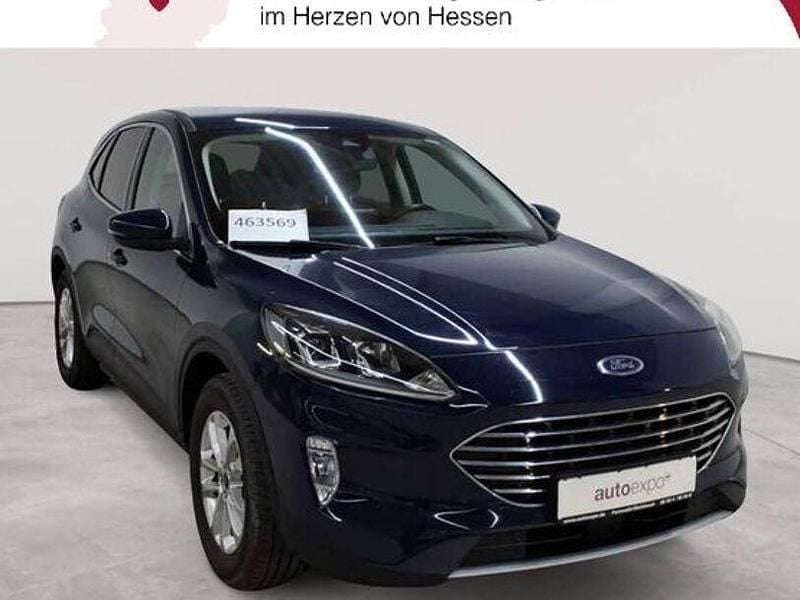 Blau Gebraucht 2020 Ford Kuga Titanium SUV | 18.989 € (Superpreis) - Bild 1/4