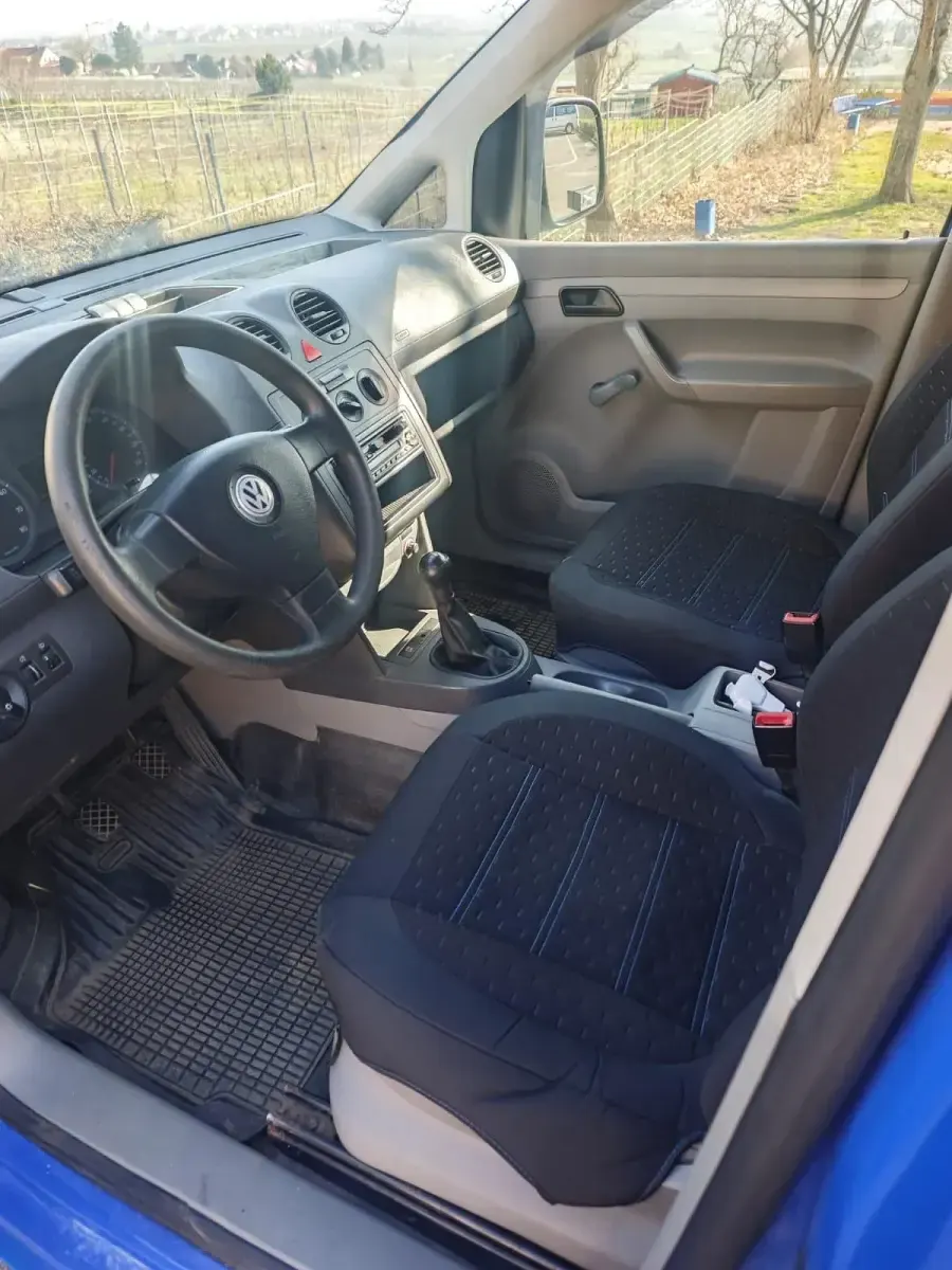 Gebraucht VW Caddy 85 PS (62 kW) 2009 Blau Van / Kleinbus