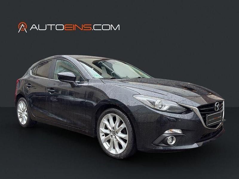 Gebraucht Mazda 3 Sports-Line 150 PS (110 kW) 2015 Schwarz Limousine